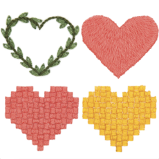 Rico Stick and Stitch Embroidery Kits