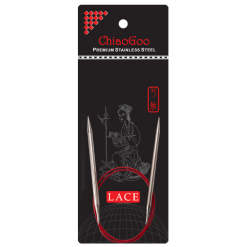 ChiaoGoo Red Lace Circular 16" (40cm)