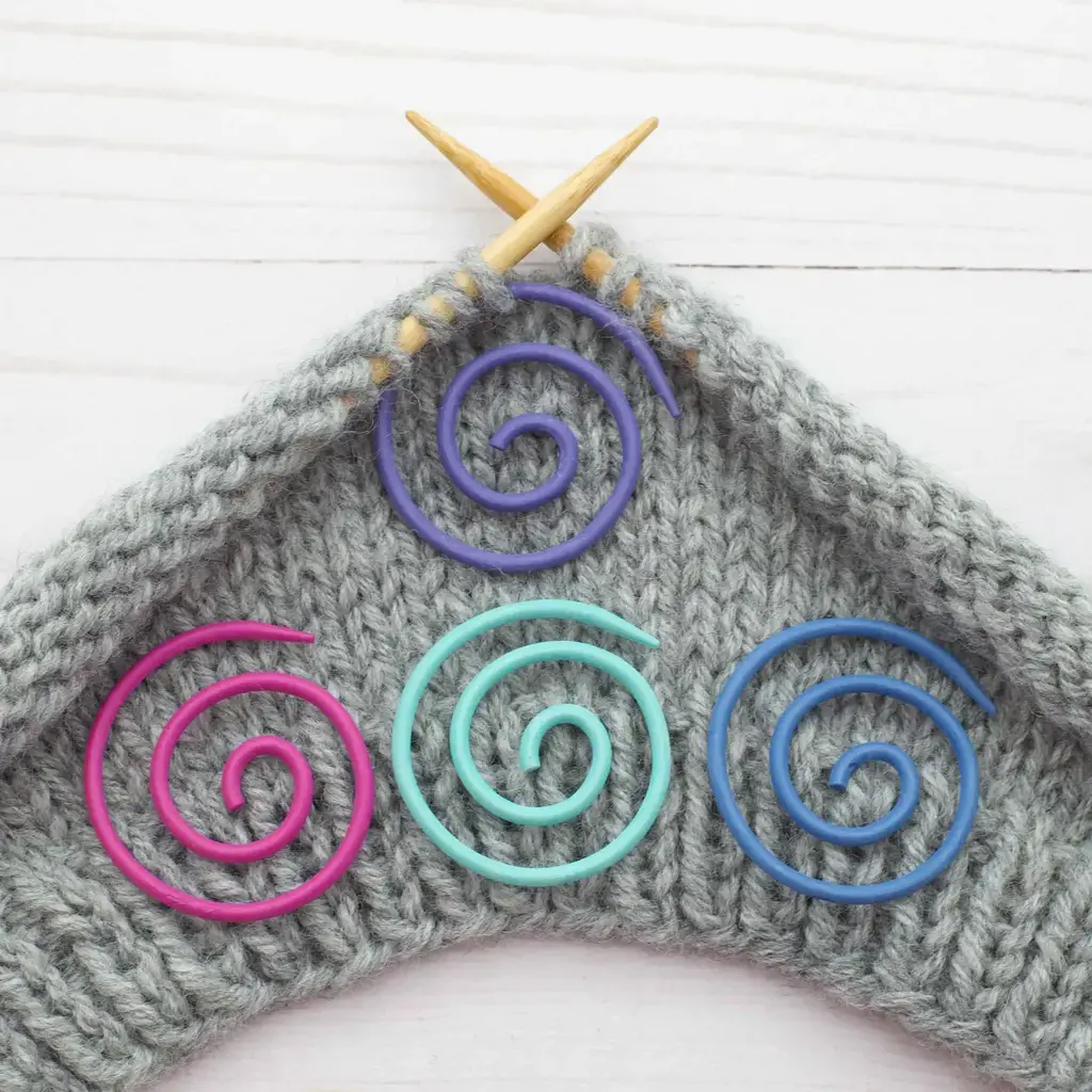 Colourful Spiral Cable Needle