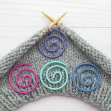 Colourful Spiral Cable Needle