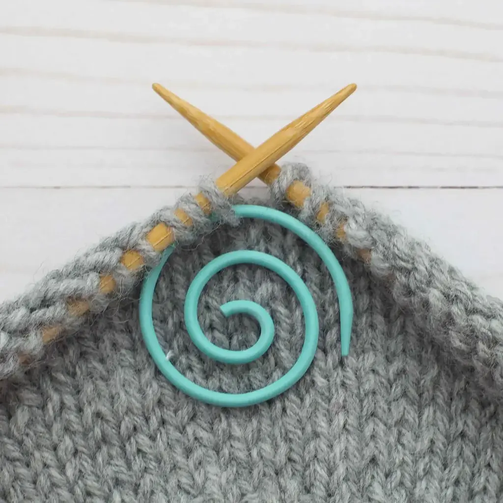 Colourful Spiral Cable Needle