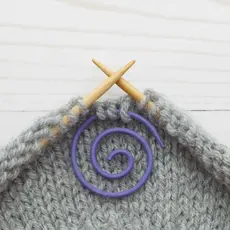 Colourful Spiral Cable Needle