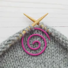 Colourful Spiral Cable Needle