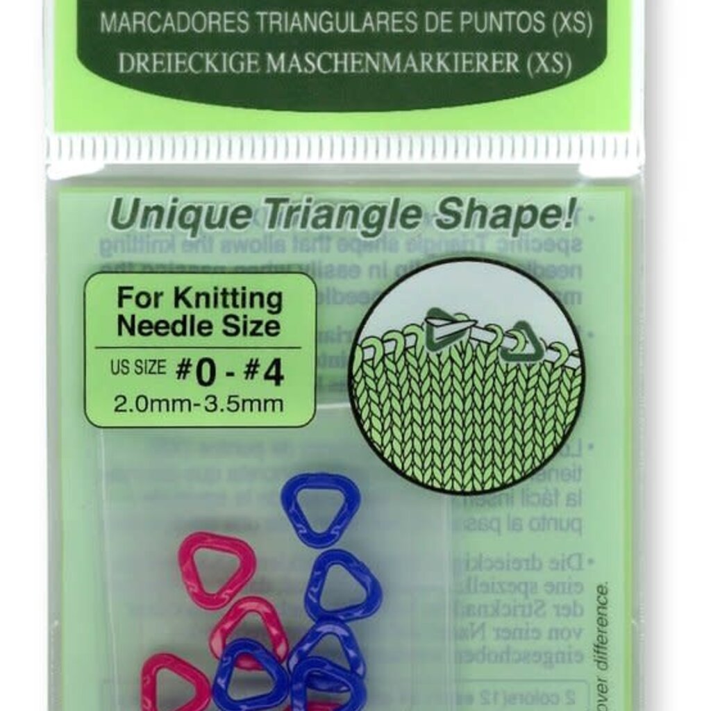 Clover Stitch Markers Triangle