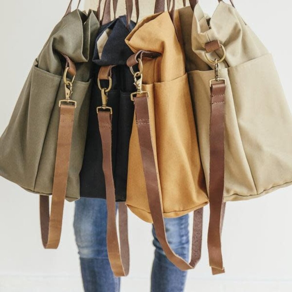 Twig & Horn Canvas Crossbody Project Tote