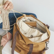 Twig & Horn Canvas Crossbody Project Tote