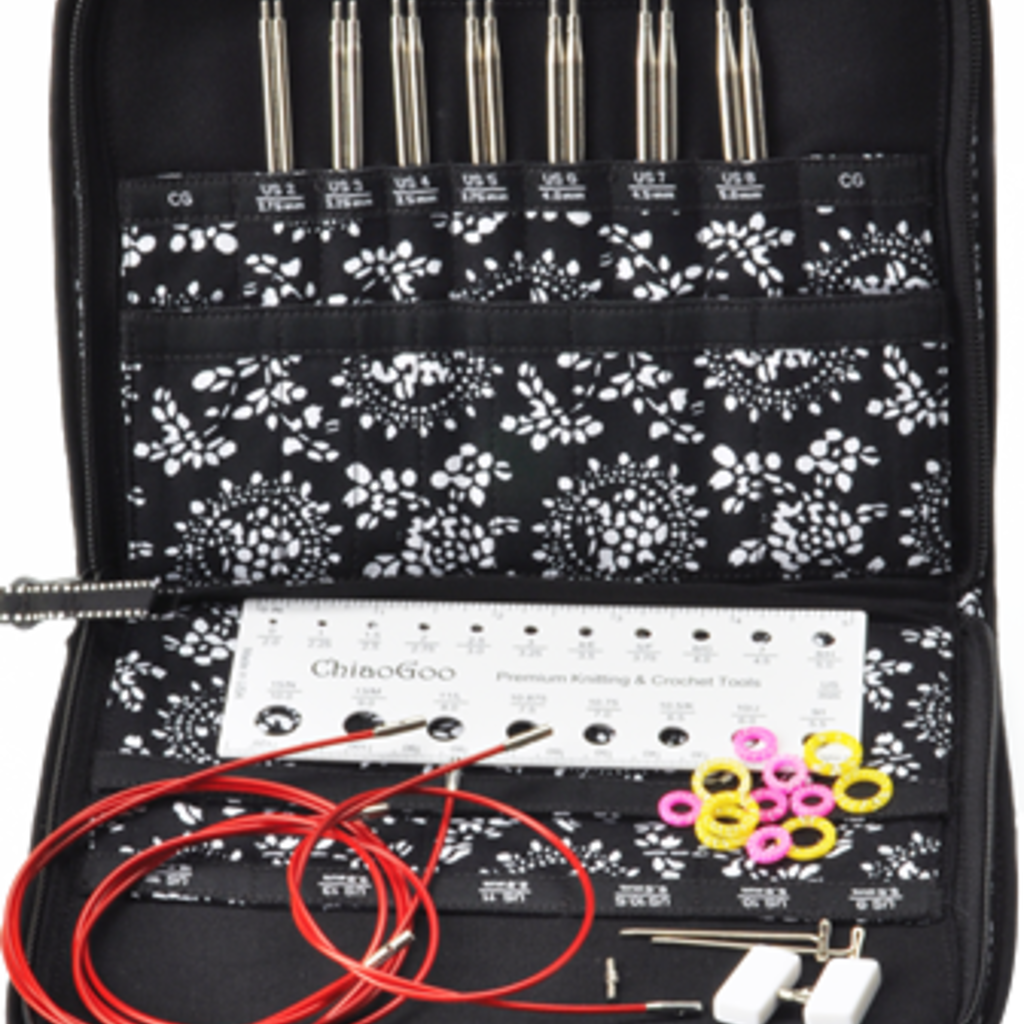 ChiaoGoo TWIST Red Lace SS - 5" Set