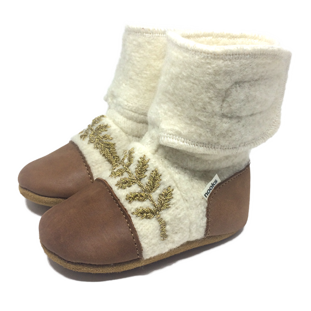 Nooks Design Felted Booties