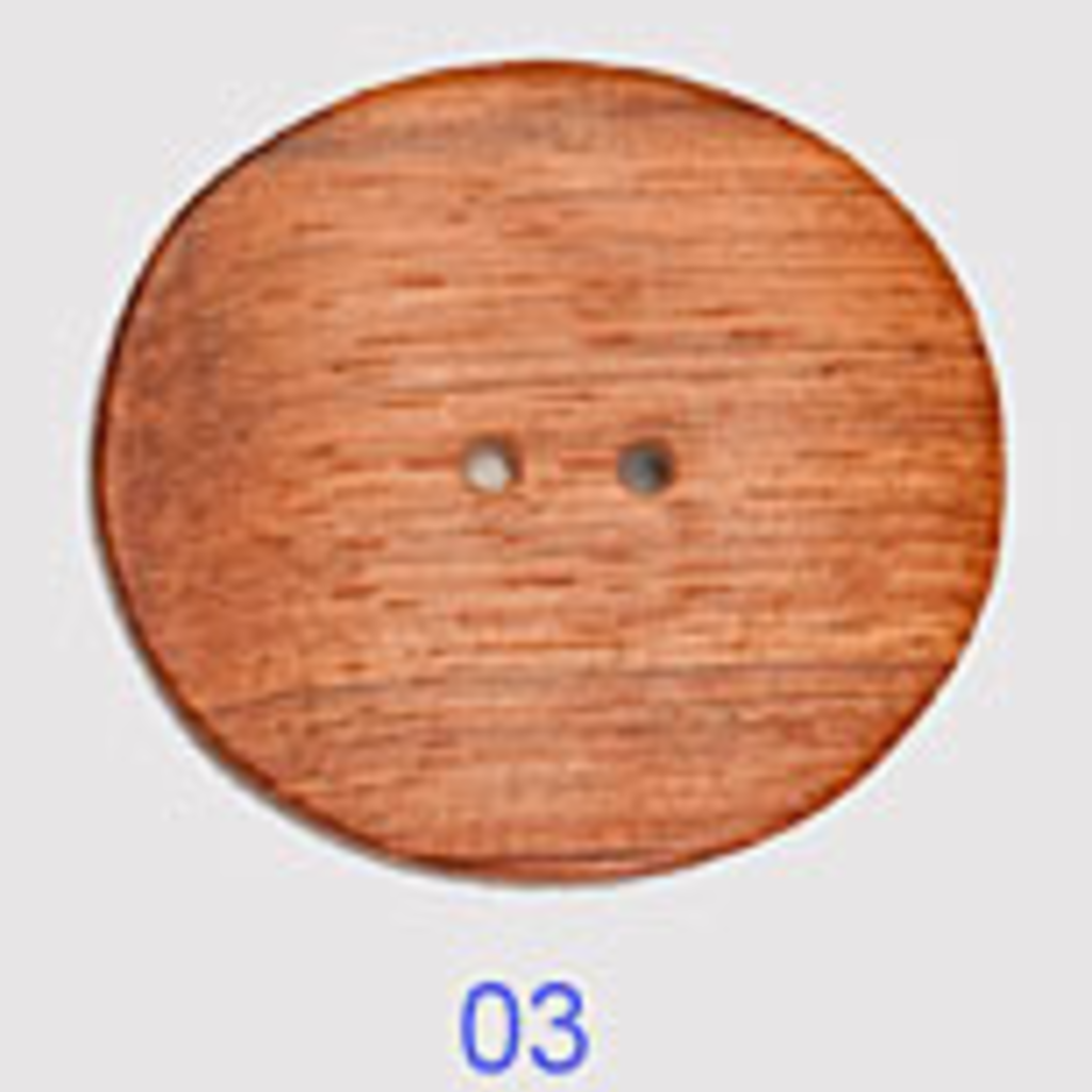 Wood Oval (1 3/4")