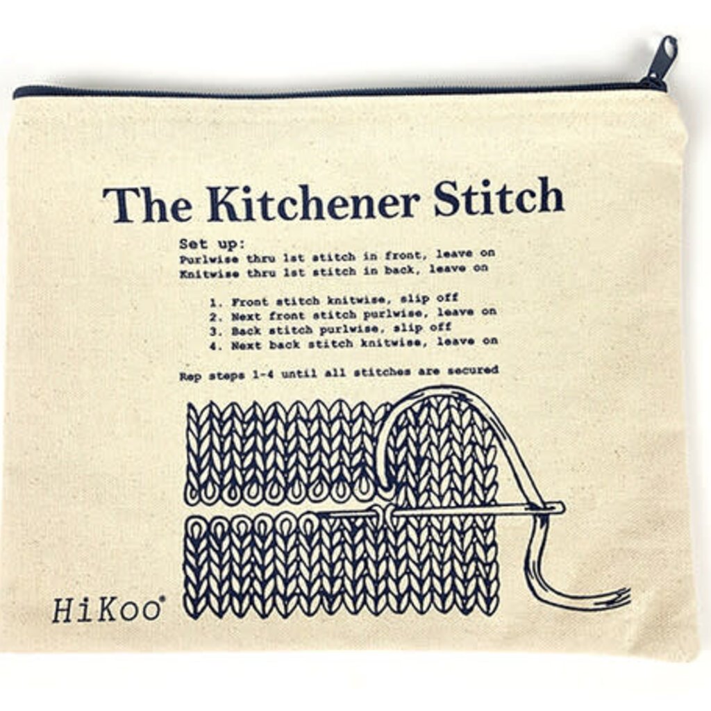 Kitchener Stitch Project Bag