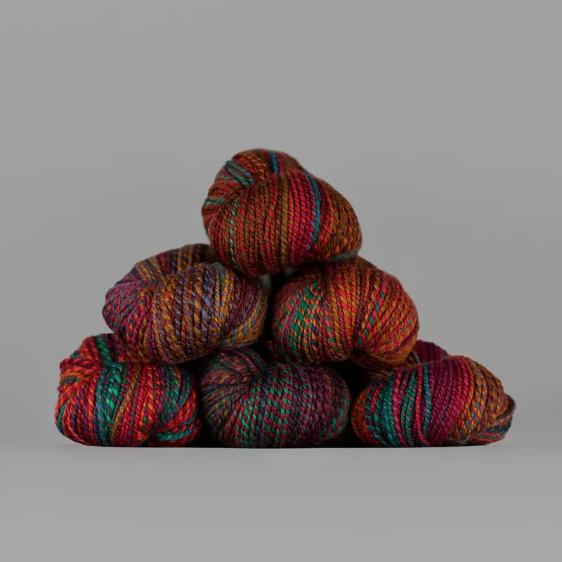 Spincycle Yarns Dyed in the Wool  Rusted Rainbow