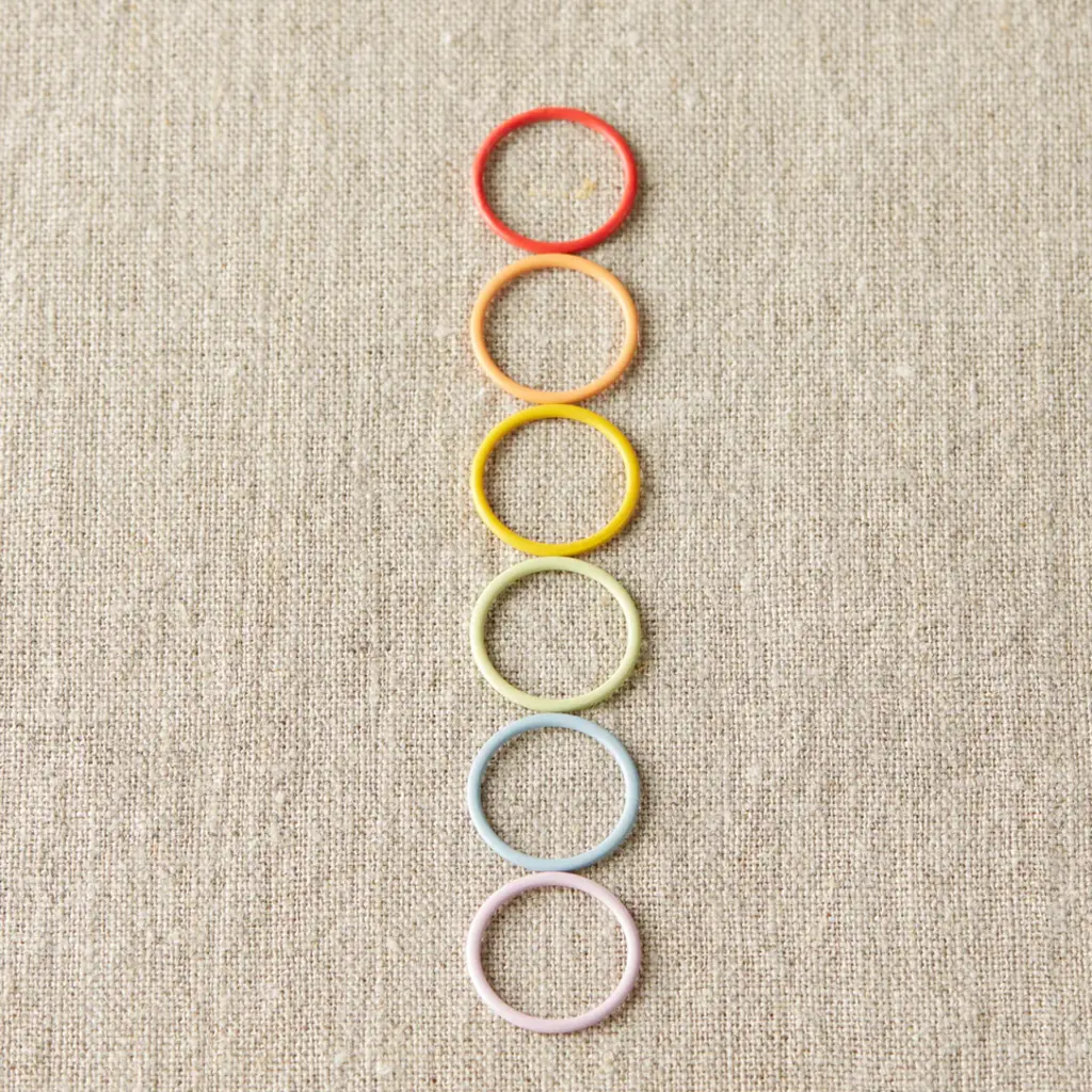 Cocoknits Colourful Ring Stitch Markers