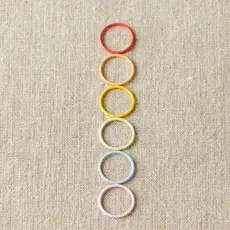 Cocoknits Colourful Ring Stitch Markers