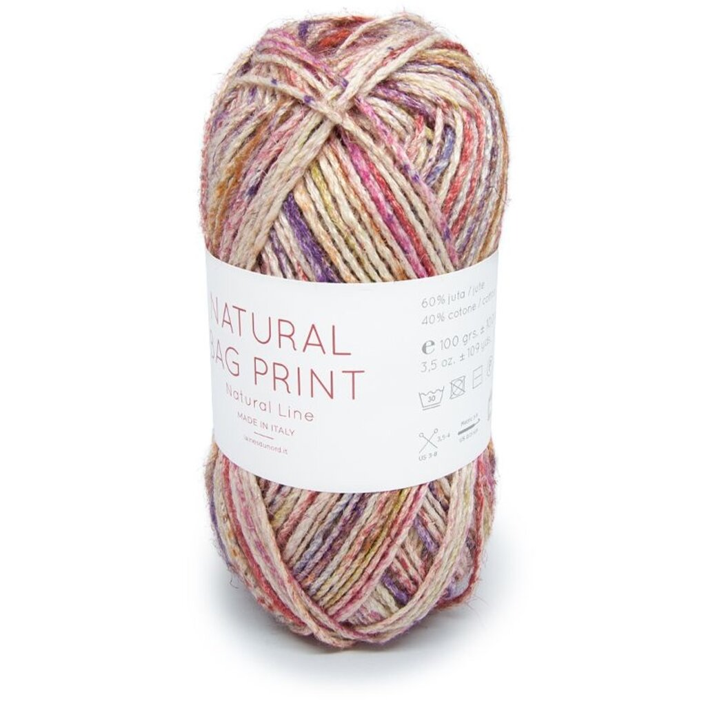 Laines Du Nord Natural Bag Print