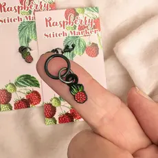 Raspberry Stitch Marker