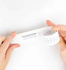 Sock Sizing Bracelet Ruler
