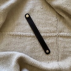 Leather Snap Shawl Cuff