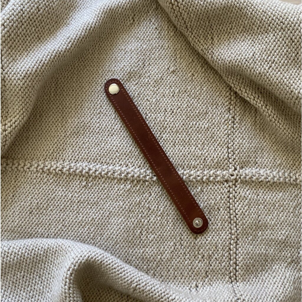 Leather Snap Shawl Cuff