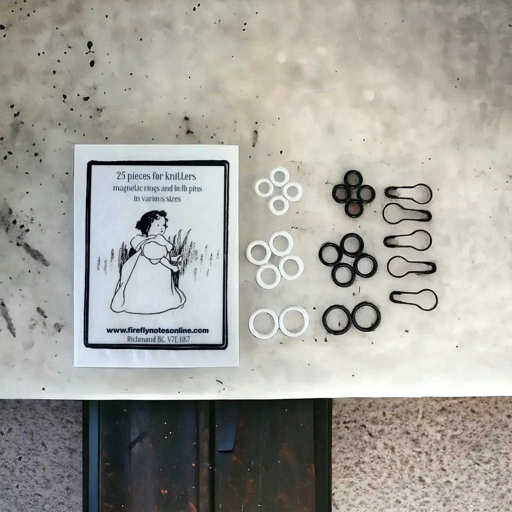 Magnetic Stitch Markers for Knitters