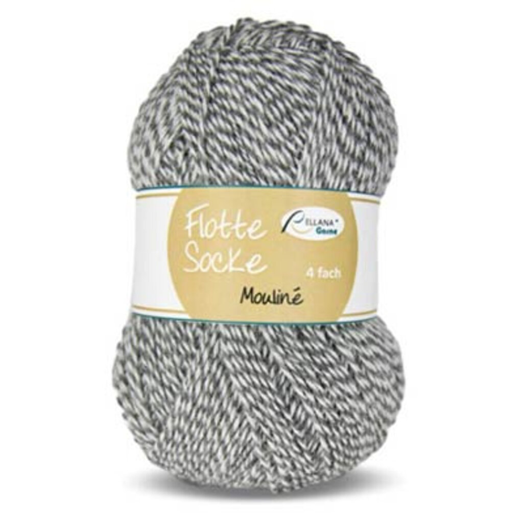 Rellana Garne Flotte Socke 4ply Mouline