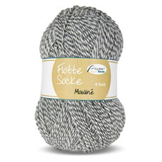 Rellana Garne Flotte Socke 4ply Mouline