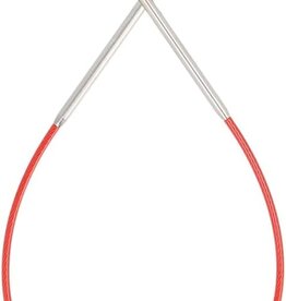 ChiaoGoo Knit Red Circular 9" (23cm)