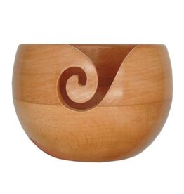 Yarn Bowl Beech Wood