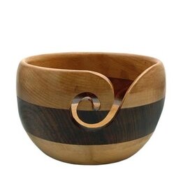 Yarn Bowl Beech and Acacia
