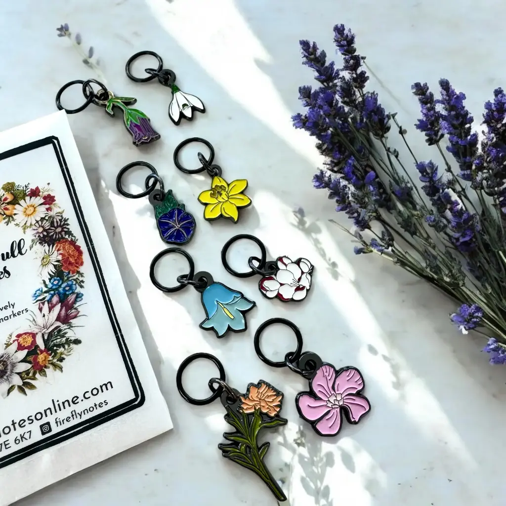 Pocket Full of Posies Stitch Marker Pack