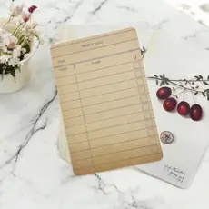 Vintage Botanical Project Goal Cards