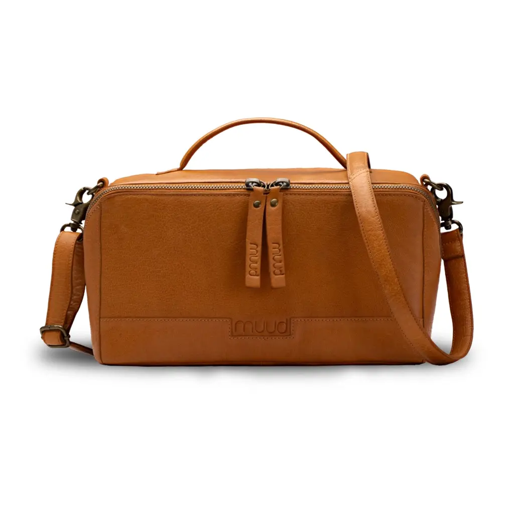 muud Cleo Midi Project Bag Whisky