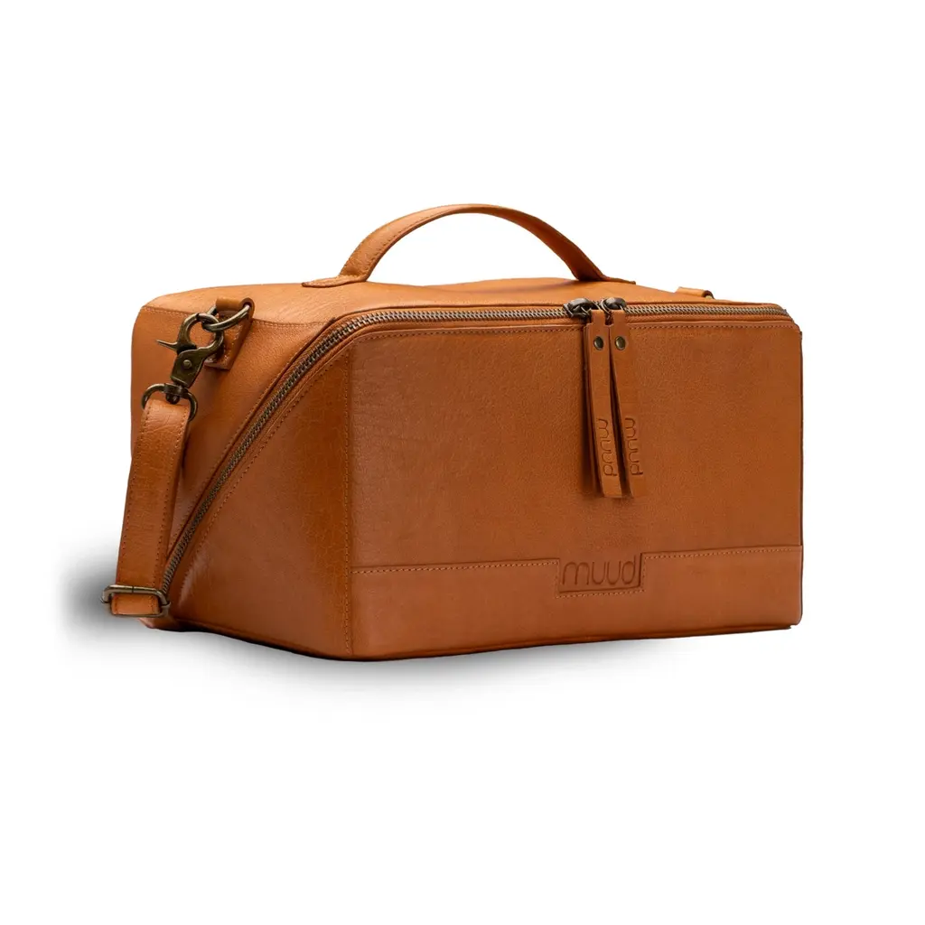 muud Cleo Midi Project Bag Whisky