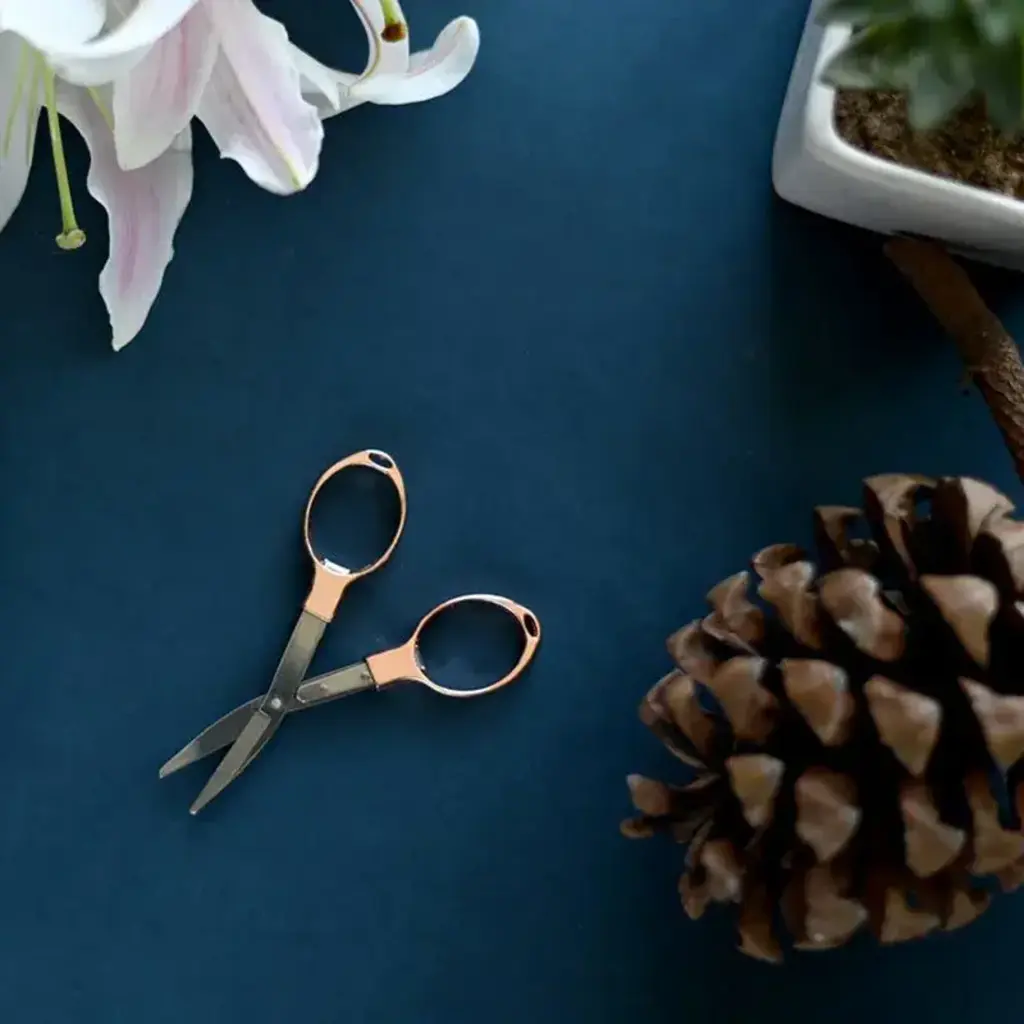 Knit Pro Rose Gold Folding Scissors