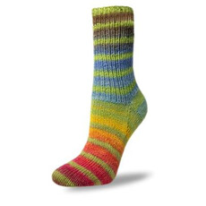 Rellana Garne Flotte Socke 4 ply Perfect Tropical