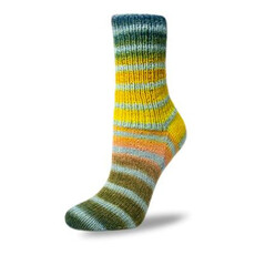 Rellana Garne Flotte Socke 4 ply Perfect Tropical