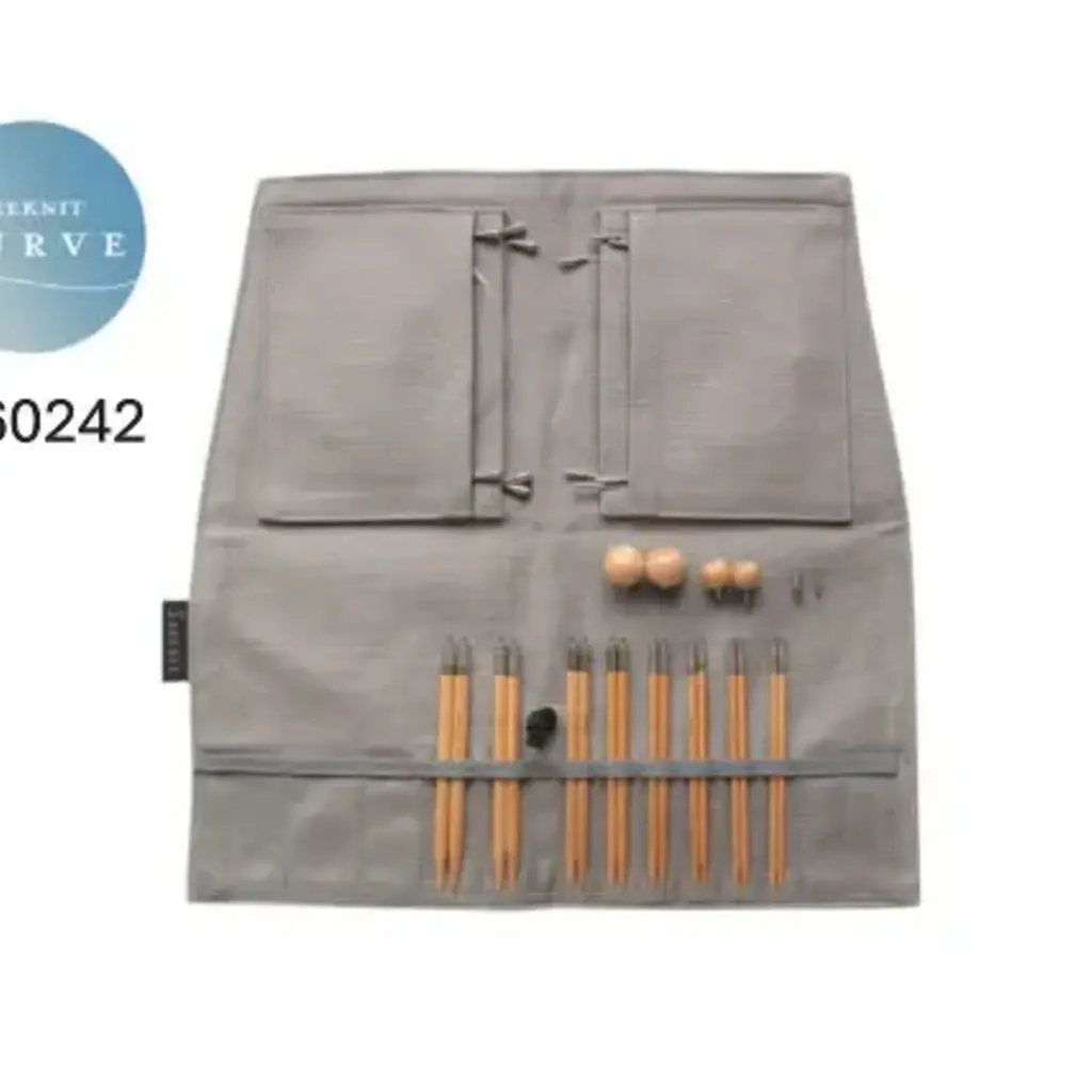 Kinki Amibari First Set Koshitsu Curve - Interchangeable Circular Needle Sets - 10cm / 4 inch