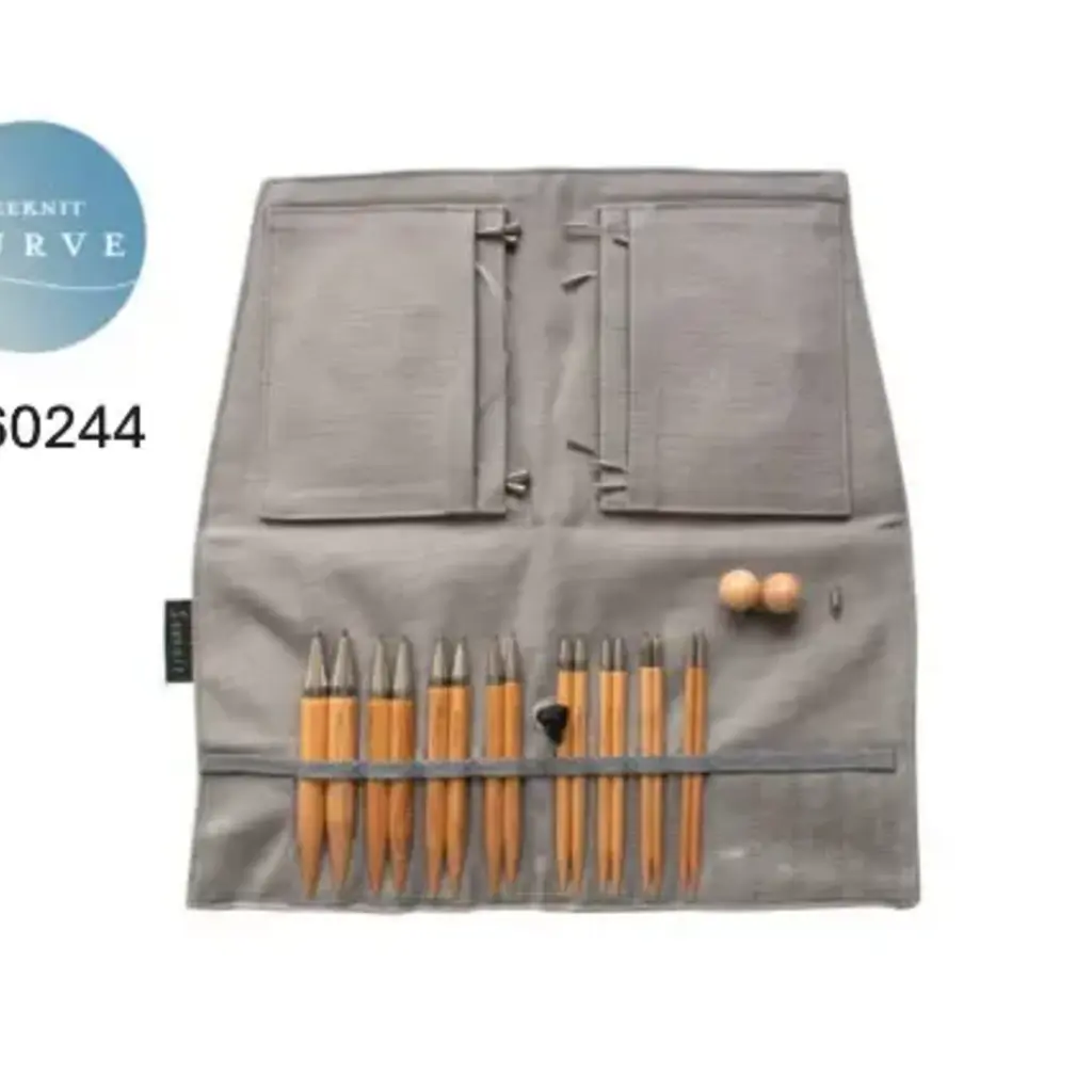 Kinki Amibari Grande Set Koshitsu Curve - Interchangeable Circular Needle Sets - 10cm / 4 inch