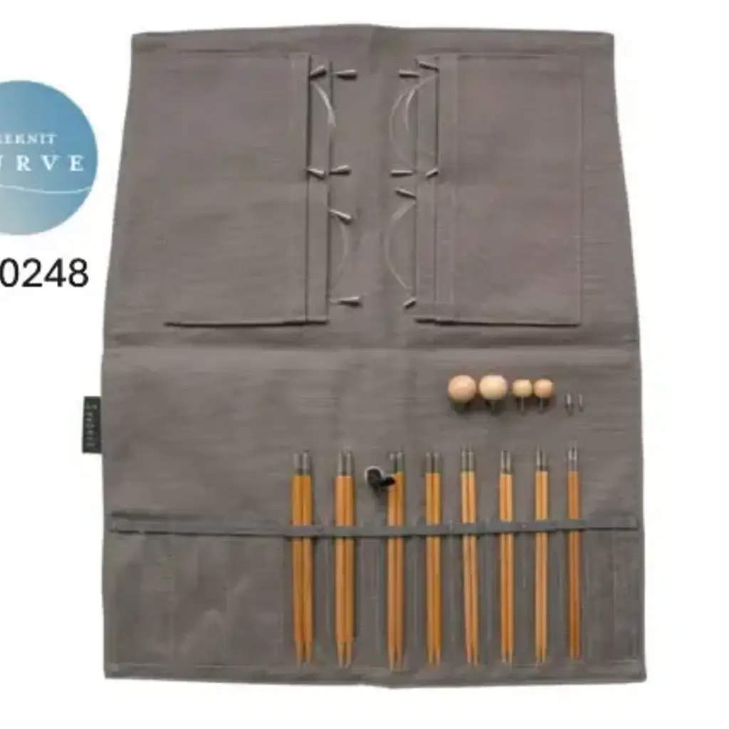 Kinki Amibari First Set Koshitsu Curve - Interchangeable Circular Needle Sets - 12.5cm / 5 inch