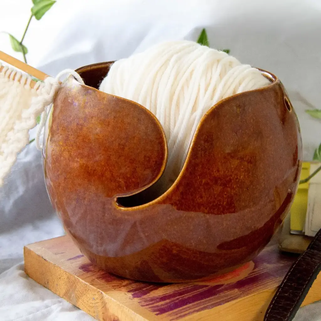 Minimal Ceramic Yarn Bowl