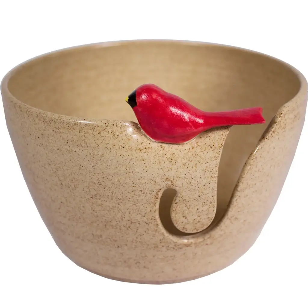 Ceramic Birdie Yarn Bowl