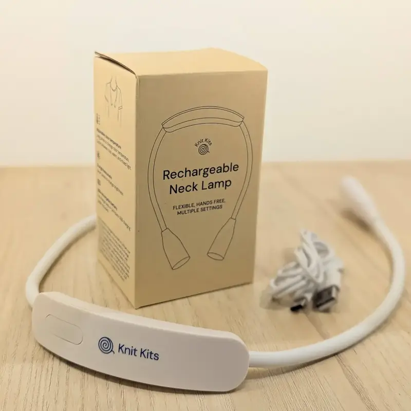 Knit Kits Rechargeable Neck Lamp