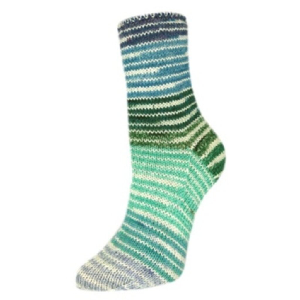 Rellana Garne Flotte Socke 4ply Perfect Rainbow