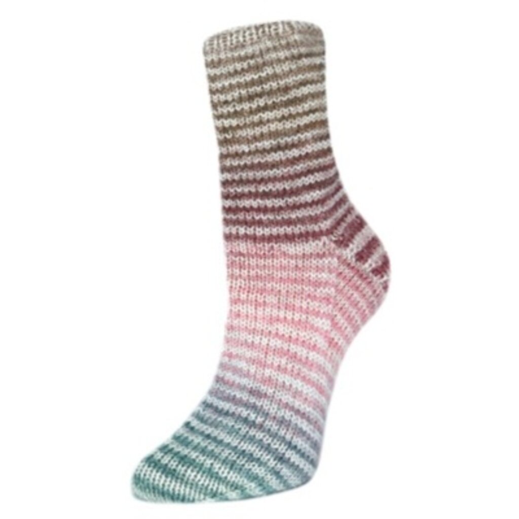 Rellana Garne Flotte Socke 4ply Perfect Rainbow