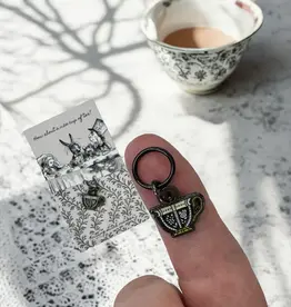 Teacup Stitch Marker – Mad Hatter’s Tea Party Edition