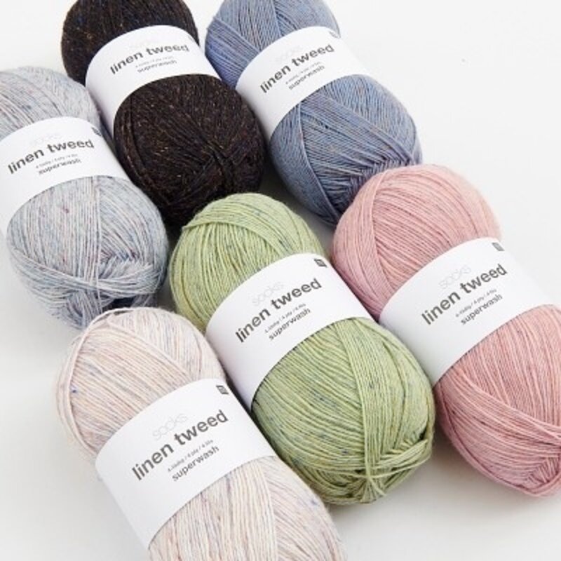 Rico Socks Linen Tweed