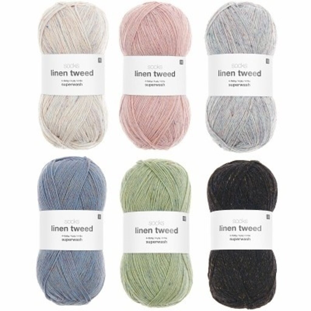 Rico Socks Linen Tweed