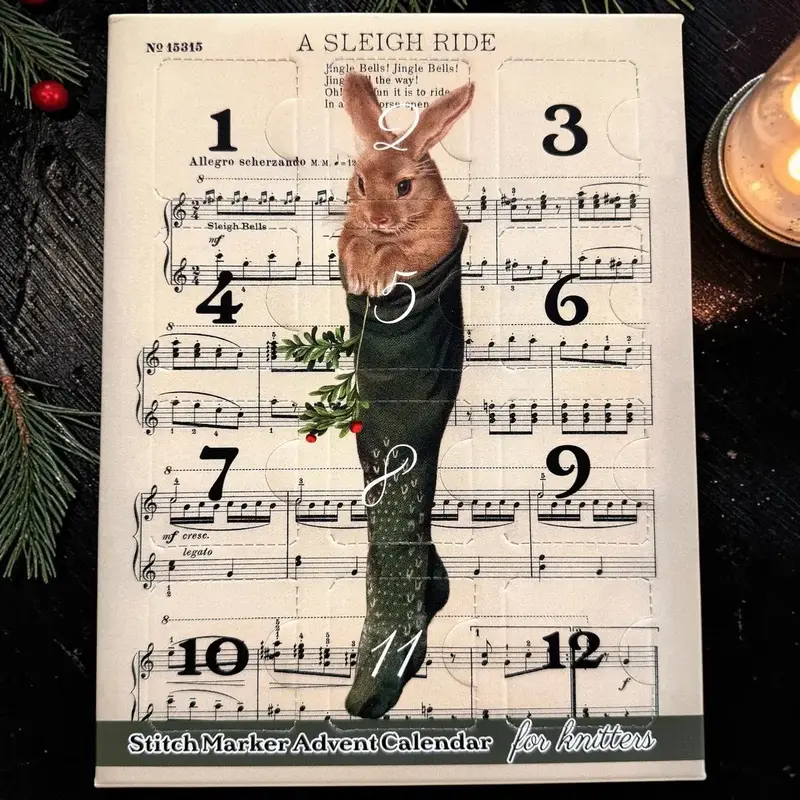 Firefly Notes 2026 Knitting Stitch Marker Advent Calendar