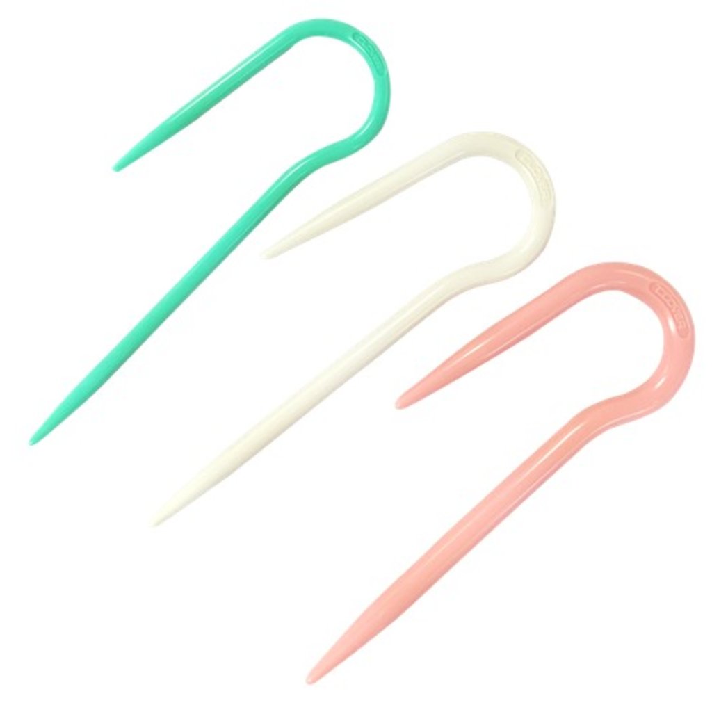 Knitting Cable Needles Set U Cable Stitch Holders U Shape - Temu