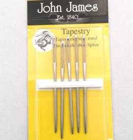 John James Tapestry Needles, Size 16. 5 Count