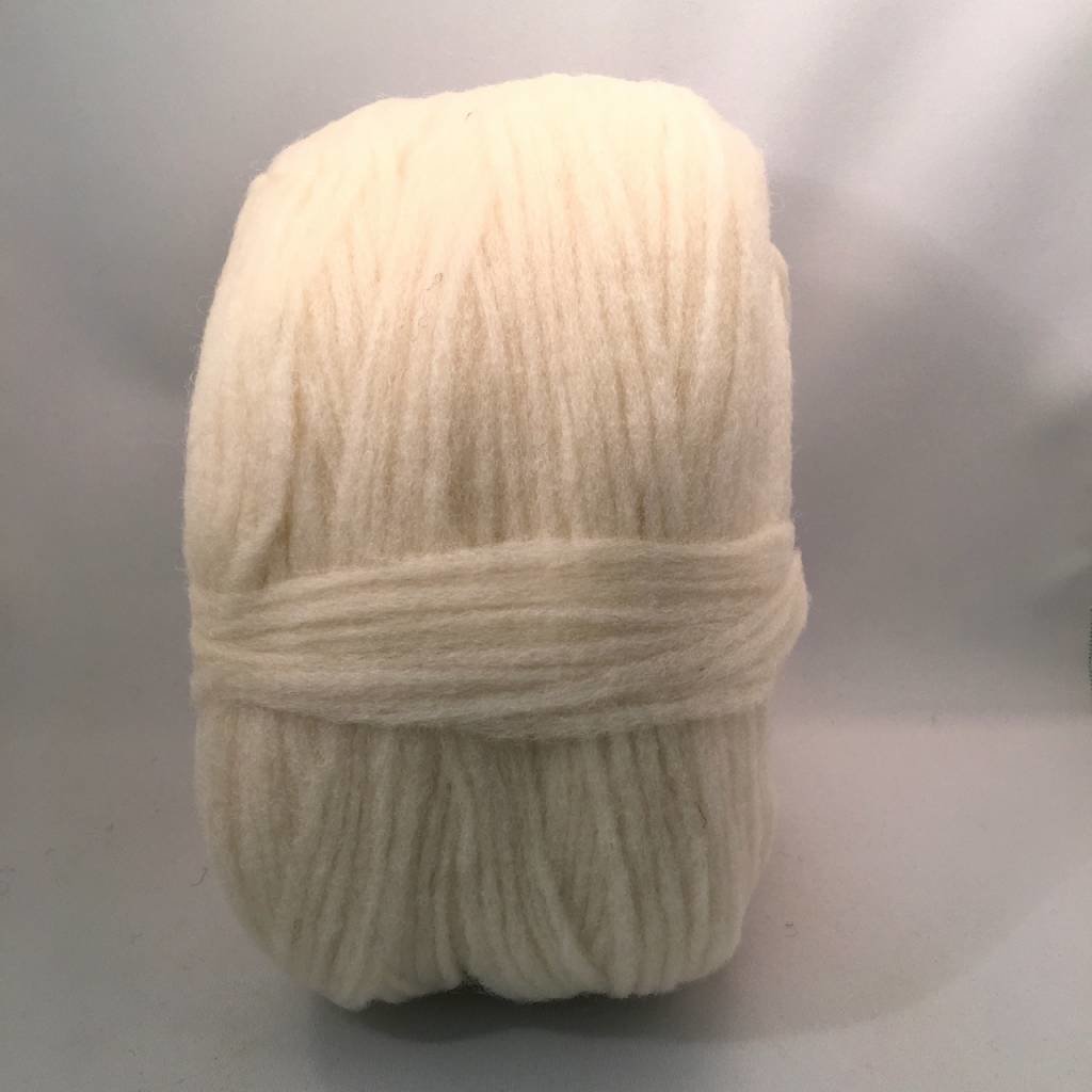 Custom Woolen Mills Prairie Wool Natural White 01